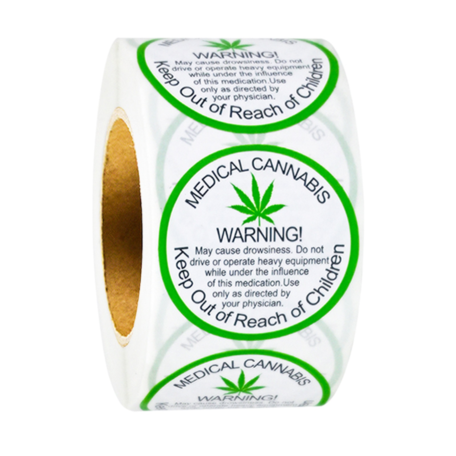 Medical Label - 500Pcs 1.5in Medical Ingredient Warning Labels