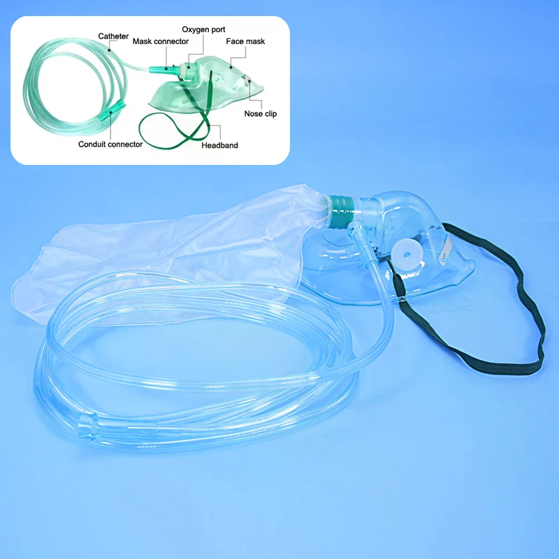 1pcs Adult/Child High Concentr - Oxygen Mask Non-Rebreather ulasan dan harga