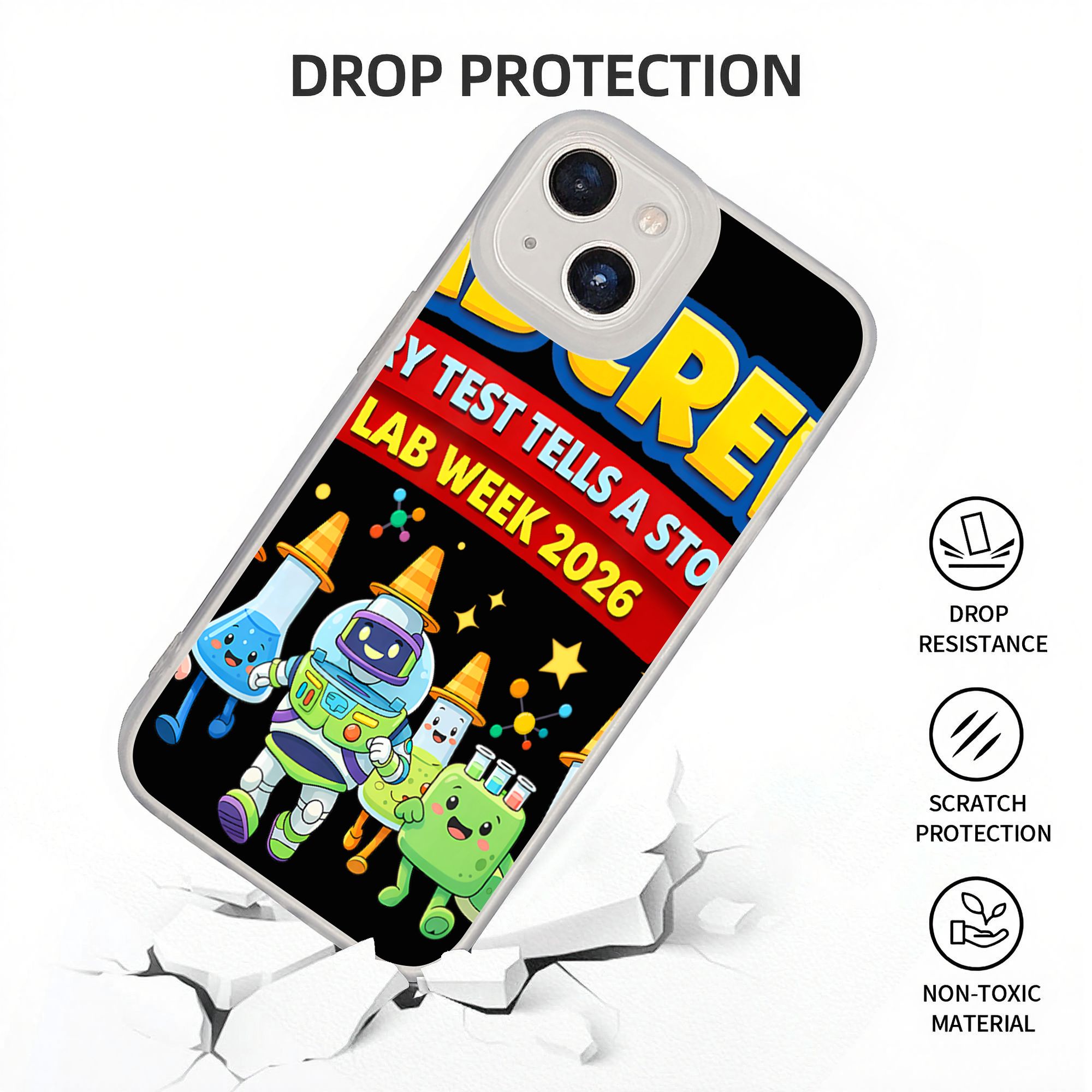 New Armor Bumper Shockproof La - Medical Lab Week 2026 ulasan dan harga