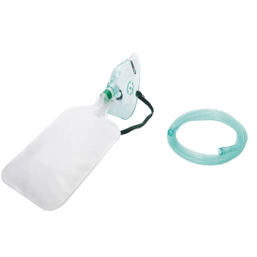 PVC Mask with Reservoir Bag NR - Oxygen Mask Non-Rebreather ulasan dan harga