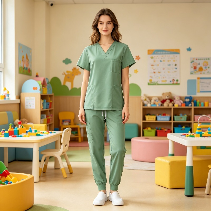 Unisex Hand Washing Clothes, S - Medical Lab Gown ulasan dan harga