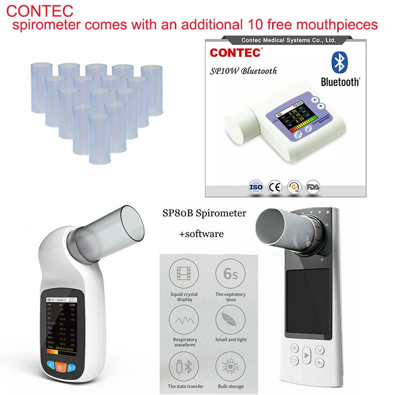 20/50/100pcs Reusable mouth pi - Spirometer Lung Function ulasan dan harga