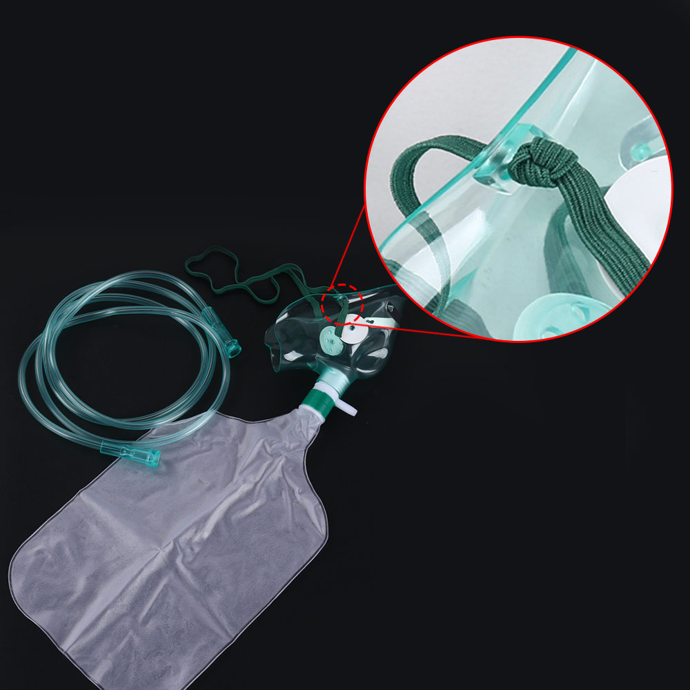 1Pc Adult High Concentration O - Oxygen Mask Non-Rebreather ulasan dan harga