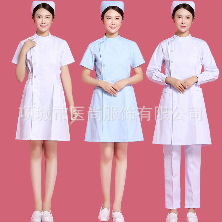 Nurse Costume for Women Medica - Medical Lab Gown ulasan dan harga