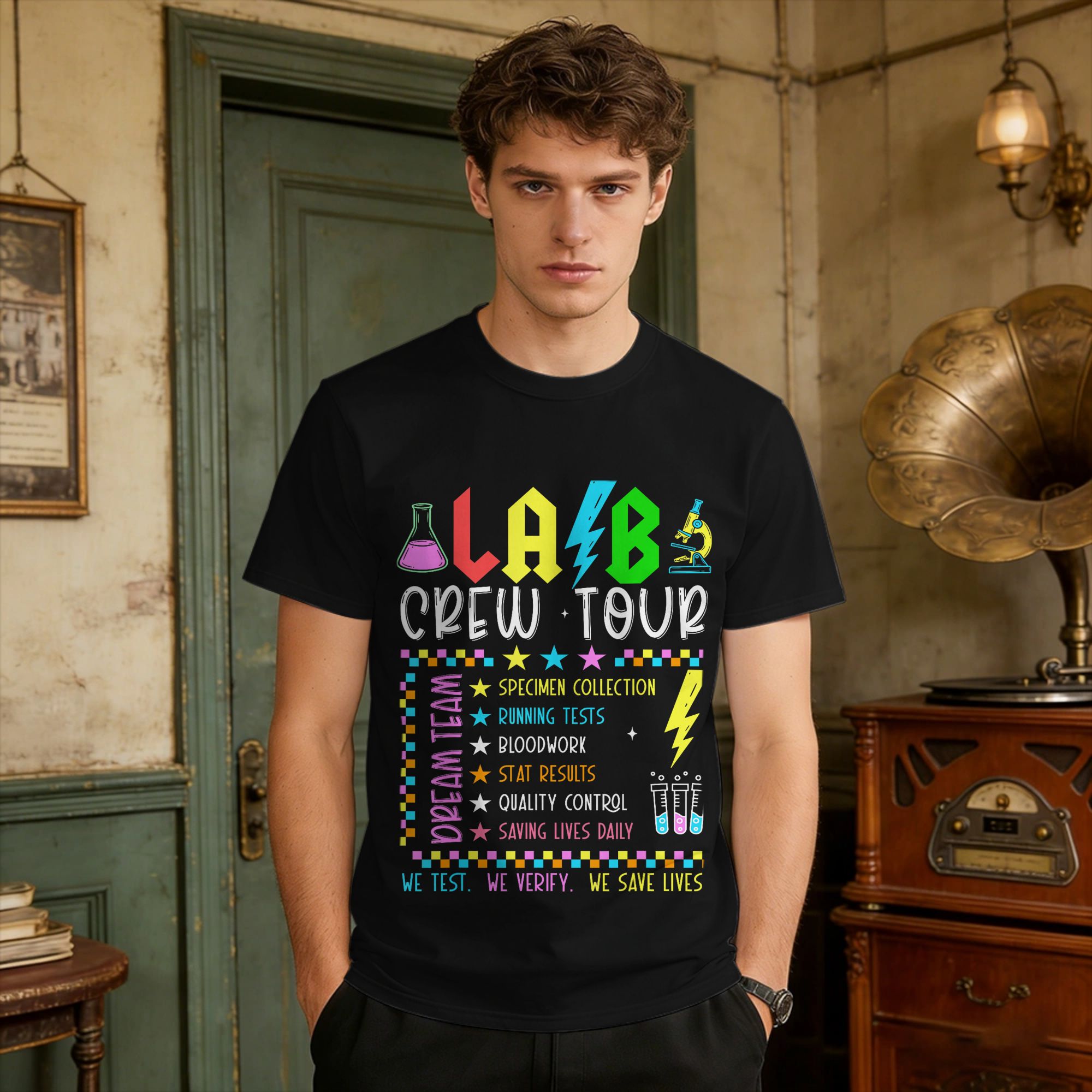 Vintage T-Shirt Summer Lab Wee - Medical Lab Professionals Week ulasan dan harga