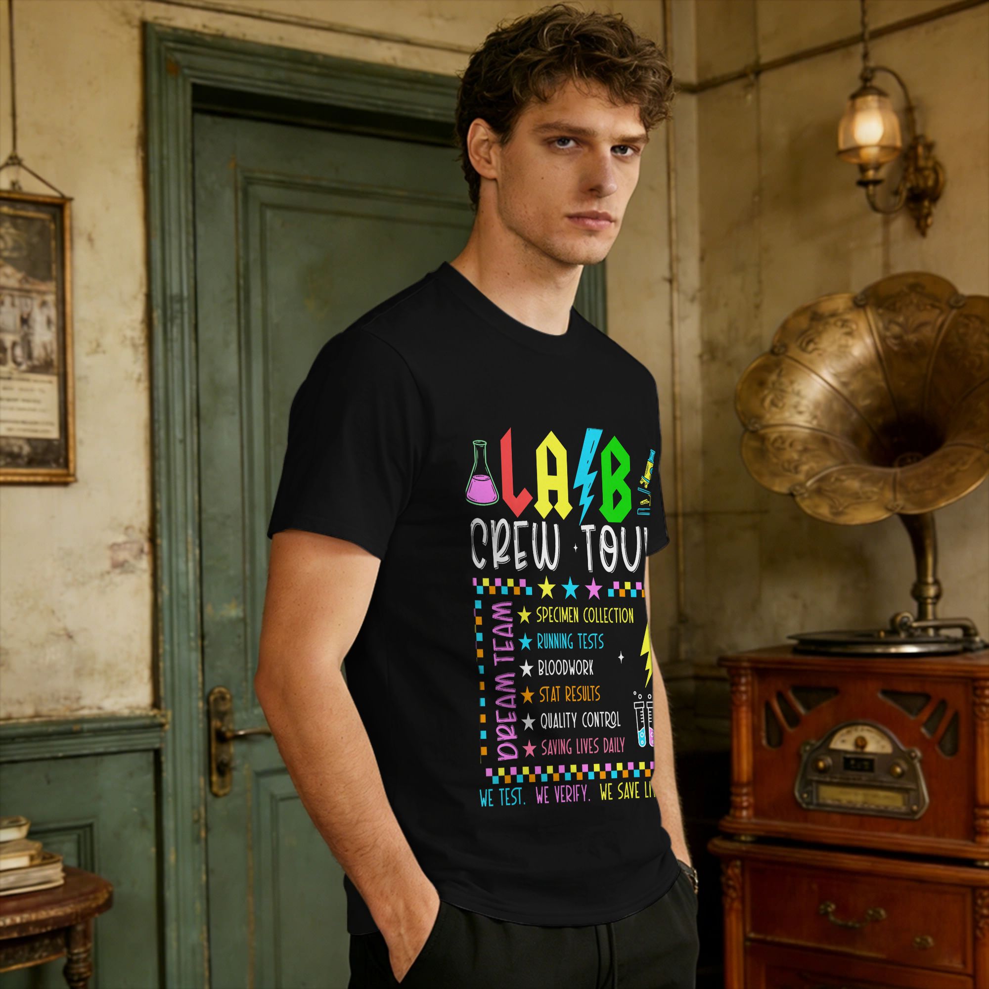Vintage T-Shirt Summer Lab Wee - Medical Lab Professionals Week ulasan dan harga