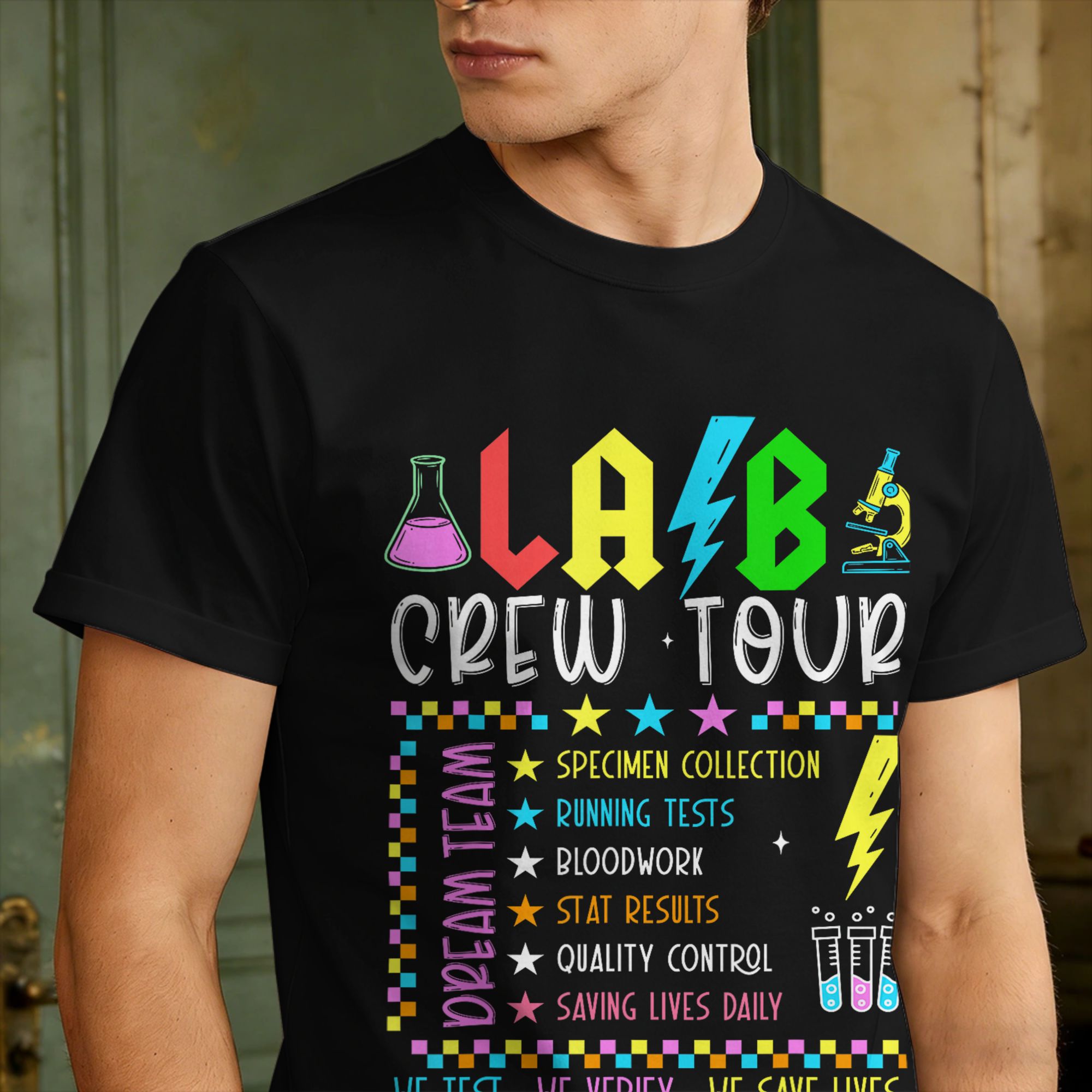 Vintage T-Shirt Summer Lab Wee - Medical Lab Professionals Week ulasan dan harga