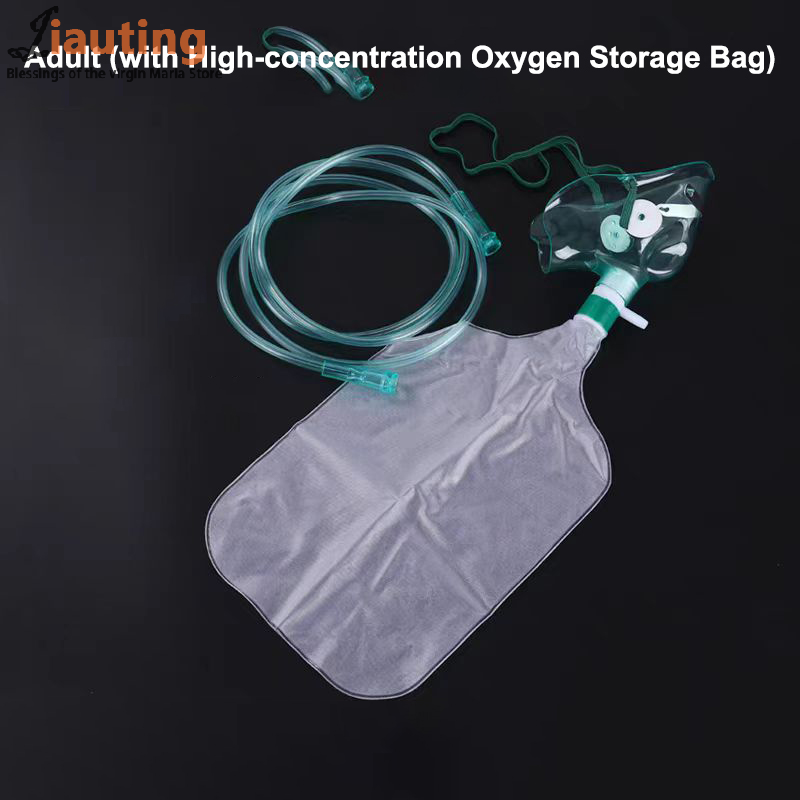 1pcs Adult/Child High Concentr - Oxygen Mask Non-Rebreather ulasan dan harga