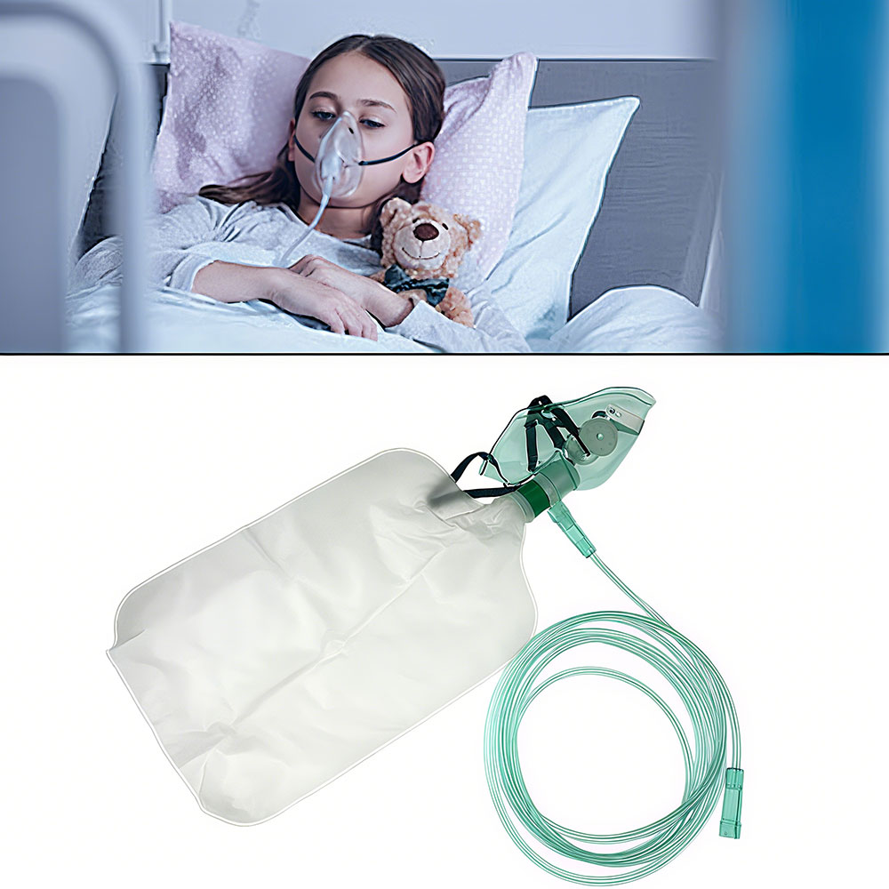 Adult Non-rebreather Oxygen Ma - Oxygen Mask Non-Rebreather ulasan dan harga