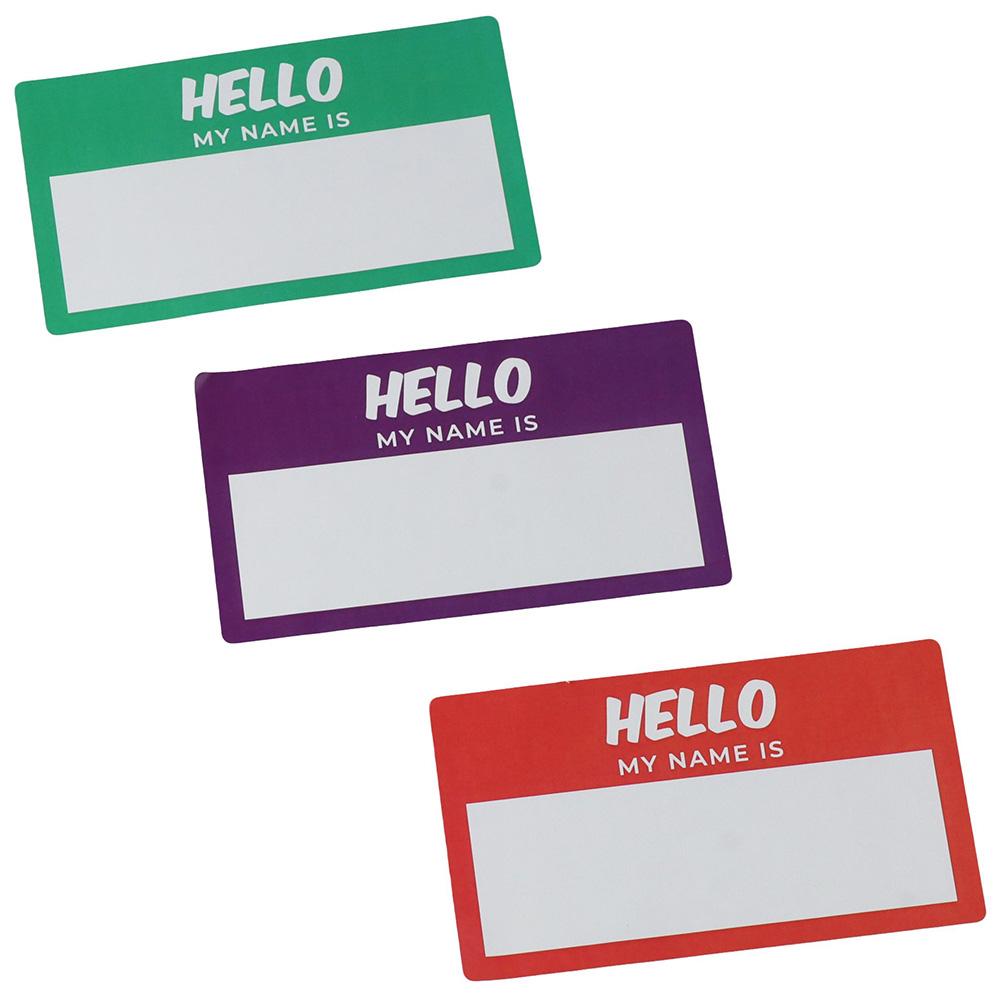 10 Sheets Hello My Name is Nam - Medical Label ulasan dan harga
