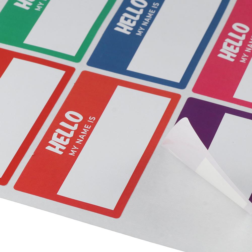 10 Sheets Hello My Name is Nam - Medical Label ulasan dan harga