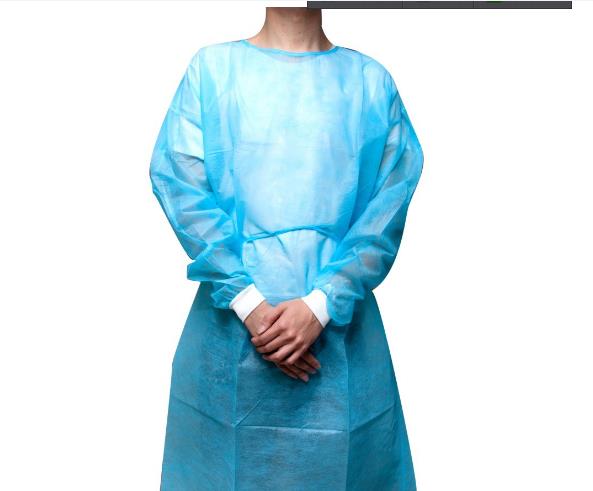 Knitted cuffs 10 pcs disposabl - Medical Lab Gown ulasan dan harga