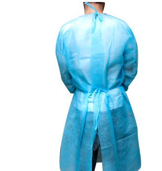 Knitted cuffs 10 pcs disposabl - Medical Lab Gown ulasan dan harga