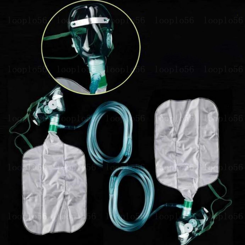 1-20Pcs Adult High Concentrati - Oxygen Mask Non-Rebreather ulasan dan harga